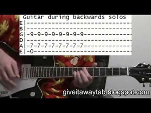 Red Hot Chili Peppers Give It Away guitar lesson chords & tab tutorial RHCP