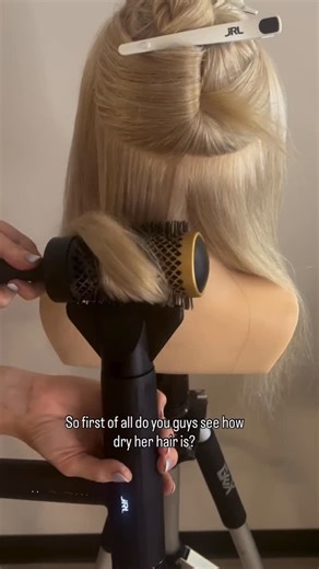 JRL ® on Instagram: "Warning: this video contains zero fluff Just everything @ktbhair teaches her clients in one place lol @jrlusa Forte Pro Dryer 💨 95,000 RPM brushless motor = insane airflow + half the drying time. 🔥 1,850 watts of pure power smooths even the thickest, curliest hair. ✨ Advanced ionic tech = frizz-free, glossy perfection every time. 🔁 Auto-cleaning motor keeps your dryer running like new. 💡 LED indicator reminds you when it’s time for a quick cle