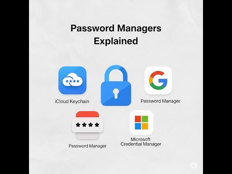 Password Managers Explained 🔐 Apple, Google, Microsoft – Which One Is Best?
