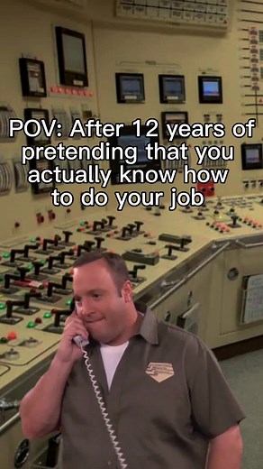 A bit of a stretch but being a power plant operator in a plant that’s constantly changing, it’s always hard to know all the answers #powerplantoperator #plantoperator #powergeneration #controlroomoperator #controlroom#slacker#bareminimum #idkwhatimdoing #asksomeoneelse #kevinjames #kingofqueens #quietquitting #funny#fyp#workhumor #jobhumor