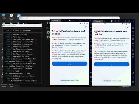 Bulk Facebook Account Creator | Auto Facebook Account Create Bot
