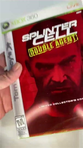 SOLD Splinter Cell Double Agent Limited Collector’s Edition Factory Sealed (Rare Bonus Content!)