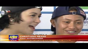 39K views · 948 reactions | 'Pinay vs Pinay.' Paglalabanan ng Cebuanang si Margielyn Didal at Fil-Am na si Christiana Means ang ginto para sa women's division ng game of skate event ng skateboarding tournament. #SEAGames2019 #HeadlinePilipinas | ABS-CBN News | Facebook