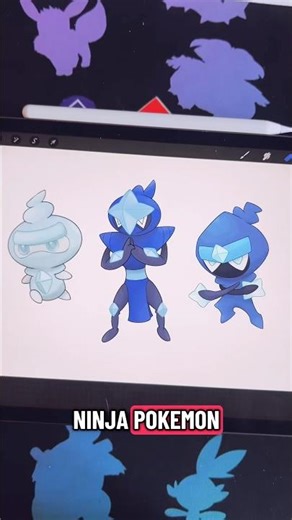 Creating Ice Ninja Pokemon!