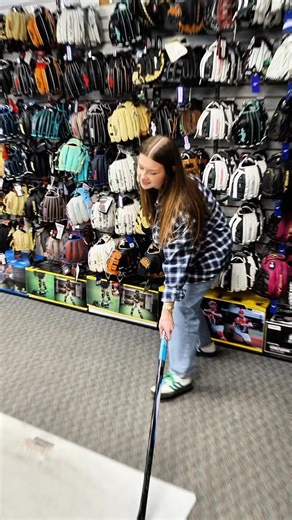 Get dialled in with the right ball hockey gear! 🏒 Ball Hockey Gear now available at Olympian Sports in Saskatoon! 🥅 #sports #hockey #saskatoon #ballhockey #funnyreels | Olympian Sports