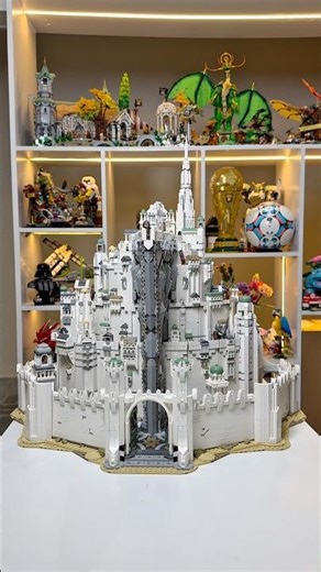 LEGO Icons The Lord of the Rings: Minas Tirith Speed Build! #rlfm #11377 #lego #lordoftherings