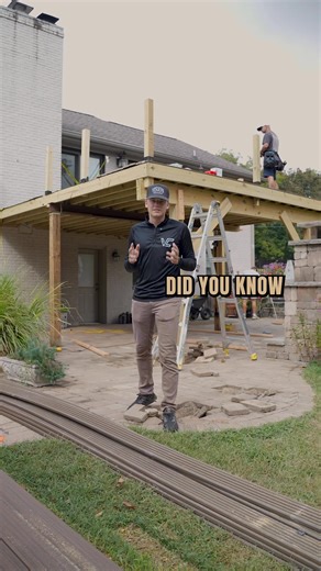 Vision Construction recommends Trex RainEscape®: "This System makes this whole underside of this deck completely waterproof, ready to use year-round." | TrexRainEscape