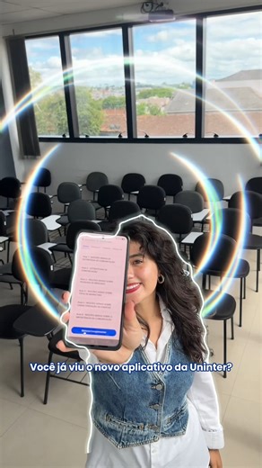 Estudar nunca foi tão simples! 🎓 ✨ Conheça o novo aplicativo da Uninter e leve sua vida acadêmica para o próximo nível. Disponível na sua loja de apps! 📲 | Grupo Uninter