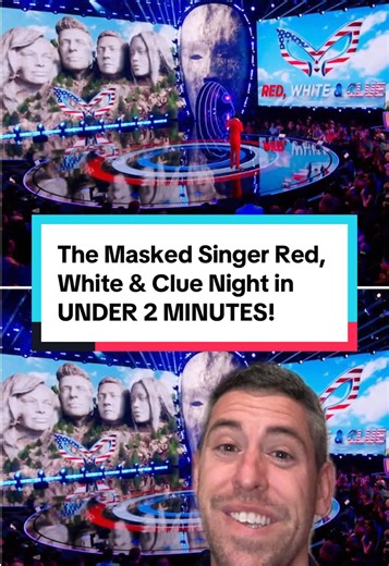 It’s like CliffsNotes but for @The Masked Singer! Save yourself 58 minutes by watching my recap of Red, White & Clue Night, where I’ll go over all the performances, clues, predictions, and one heartwarming celebrity unmasking. 🇺🇸 @Reality Club FOX @Teddi Mellencamp #greenscreen #themaskedsinger #maskedsinger #realitytv #RHOBH