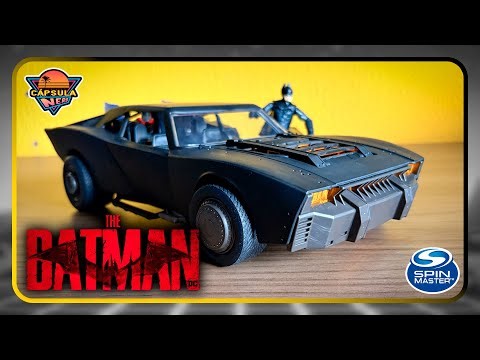 🦇 THE BATMAN 2022 BATMOBILE SPIN MASTER - Unboxing & Review 🦇