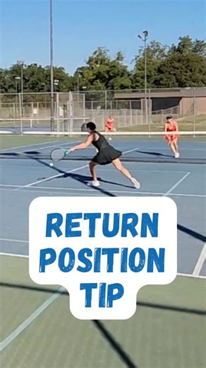 Return Position Tip… I recently helped two 3.0 ladies’ teams prepare for USTA Nationals. The 1st team actually won Nationals in the 40 division this past weekend. This is a short lesson from our time together. @willboucek #tennis #doubles #usta #tenniscoach #tennistraining #tennisdrills #tennistips #tennispractice #tennispro #tennisstrategy #tennislessons #tennisplayer #tennismatch #tennislife #tennislove #tennistournament #tenniscourt #tennisdoubles #watchmoredoubles | The Tennis Tribe