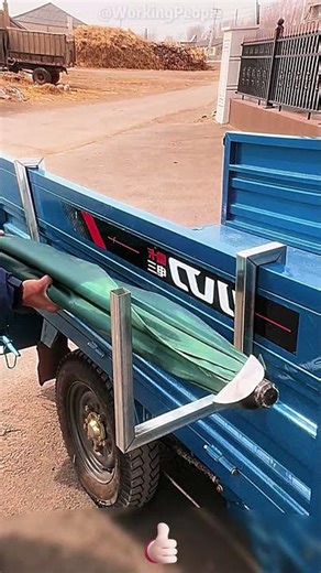 Practical DIY Tri-Wheel Auxiliary Rack Tool🛺🔧✨! Stable & Secure, Quick Setup, Hassle-Free Cargo✅💡