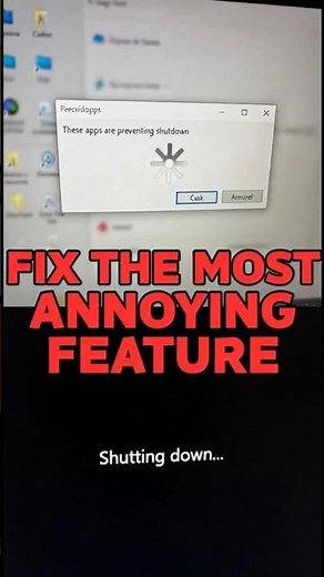 Make Your PC Shut Down 5x Faster