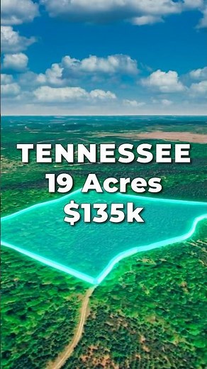 LAND for SALE in TENNESSEE • 19 Acres with Power for $135k • LANDIO