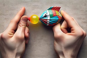 Des poissons qui font des bulles : le DIY malin à faire avec des enfants
