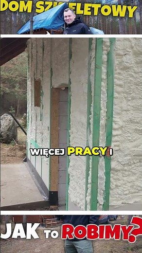 👉 OCIEPLENIE DOMU SZKIELETOWEGO PIANKĄ PUR – JAK TO WYGLĄDA W PRAKTYCE? 🏠