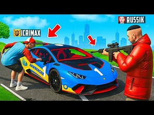 ICRIMAX LAMBORGHINI wird GEKLAUT in GTA 5! (Sniper vs. Spion)