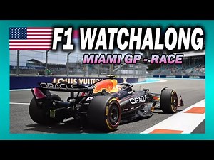 🔴 F1 Watchalong - MIAMI GP - RACE - with Commentary & Live Timings