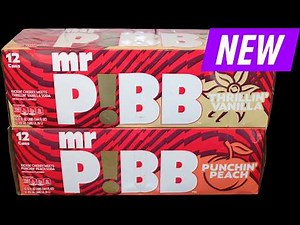 Mr. Pibb Thrillin’ Vanilla & Punchin’ Peach Review