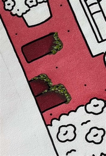 Mossy Brick Coloring Tutorial with Ohuhu Markers