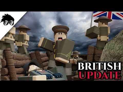 NEW British Update! | Roblox Entrenched | War Games