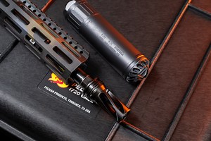 HUXWRX 5.56 Extended Flash Hider Pinnable - Optimized for 13.9" and 14.5" Barrels - TRIARC Systems