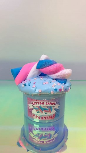 CornWithSlime on Instagram: "30 seconds of just slime ✨ - no music, no voiceover, just slime. • Cotton Candy Frosting 🧁 - NEW diy clay slime that comes with 2 cotton candy marshmallows and smells just like the name 😍 • ⭐️ Next Restock: Saturday 01/14 at 1pm pst 🛍 Shop slimes at Cornwithslime.com"