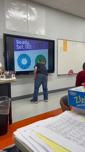 Ms. Baldwin and Mrs. Sim’s Title Math 3rd grade class did a relay race of addition facts today! Movement and math facts made for a fun, slightly competitive day in class! | Wing Elementary - Sikeston, Missouri