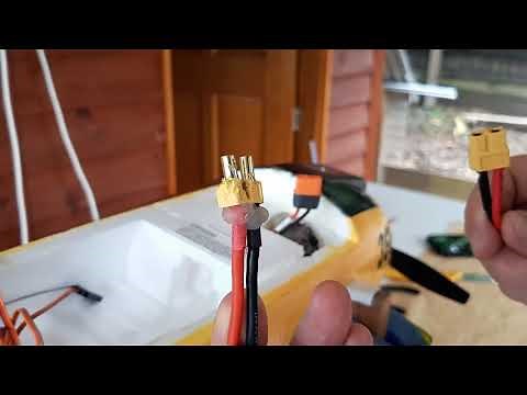 DIY Spektrum ic3 to XT60 battery connector adapter