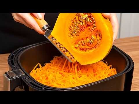 I Just Grated Pumpkin and Put It in the Air Fryer — Simple Cozy Magic!
