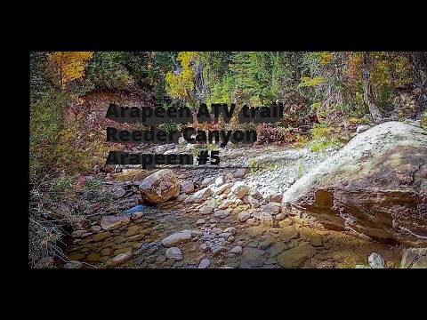 Arapeen ATV trail #5 Reeder Canyon. Joes Valley to Skyline Drive, Utah. Full trail.