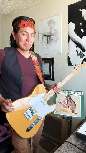 Doctor My Eyes (Jesse Ed Davis solo) cover #jacksonbrowne #jesseeddavis #doctormyeyes #nativeamerica