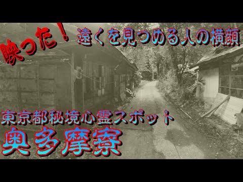 【遠くを見つめる霊の横顔】東京都秘境心霊スポット 奥多摩寮【奥多摩廃墟探索】