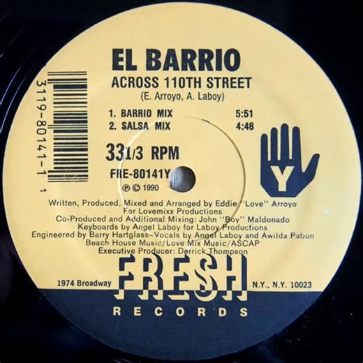 Let there be HOUSE music on Instagram: "El Barrio : " Across 110th Street " ( Barrio Mix ) . This is an Iconic Example of the Early '90s New York Underground Sound. It Blends the Driving Rhythm of House Music with a Soul and Urban Atmosphere Typical of Spanish Harlem. It Features a Solid Rhythmic Base Enriched by Strong Percussion that Reflects the Latin Culture of "the Barrio. This Incredible Track Covers the Famous 1972 Theme by Bobby Womack (from the Movie of the Same Name), Transforming the