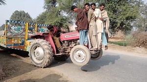 30K views · 719 reactions | Do not attach to the tractor as the trolley is too heavy | Fun Time | Facebook