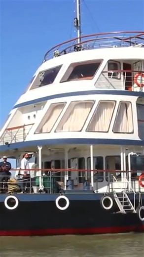 Cruise into serenity with a ferry or a river cruise ride on the mighty Brahmaputra. Enjoy Assamese hospitality while enjoying the amazing view around. #AwesomeAssam #ExploreAssam #VisitAssam #Brahmaputra | Awesome Assam