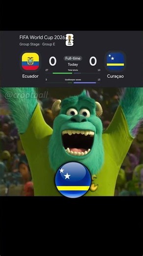 Ecuador 0 0 Curacao | Highlights