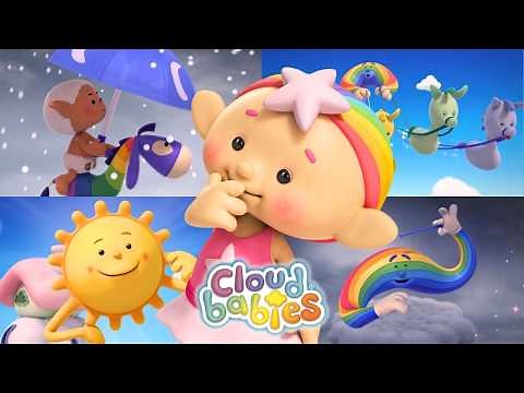 Rain, Sun, Thunder & Wind 🌦️ | Cloudbabies Educational Bedtime Stories