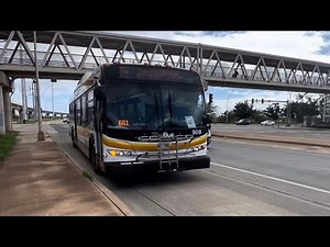 TheBus Honolulu Bus 908 DE40LFR Route C Country Express! Ala Moana Center