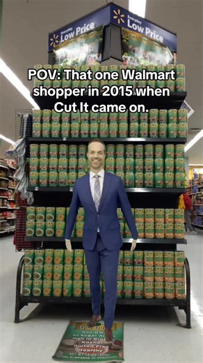 The way Cut It turns every Walmart aisle into a personal dance floor 😂🛒 #walmart #nostalgia | Goode Foods