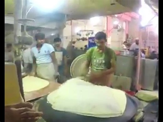 Big Roti Making
