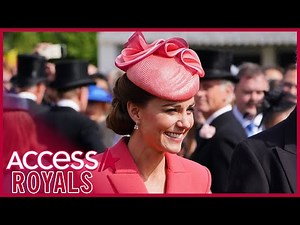 Kate Middleton Pretty In Pink For FIRST Royal Garden Party Since 2019!