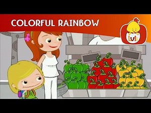 Colorful Rainbow - Vegetables - Luli TV I Cartoon for kids