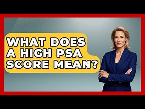 What Does A High PSA Score Mean? - The Health Brief