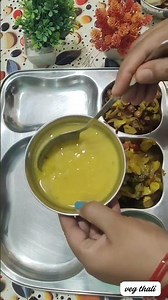 shorts Desi Veg lunch thali daily ideas #love #song #hindisong