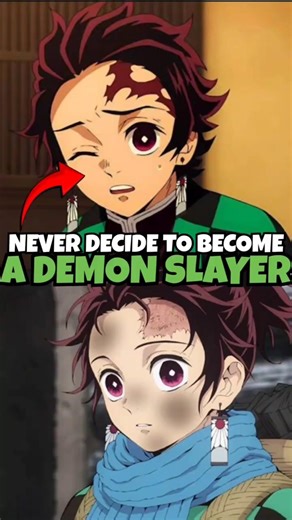 What If Tanjiro Never Decide to Become a Demon Slayer? 😨📌 #demonslayer #tanjiro #shorts