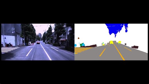 Semantic Segmentation demo video