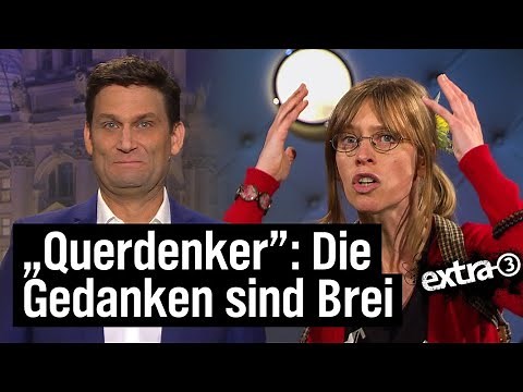 Corona-Leugner, Querdenker, Verschwörungstheorien | extra 3 | NDR