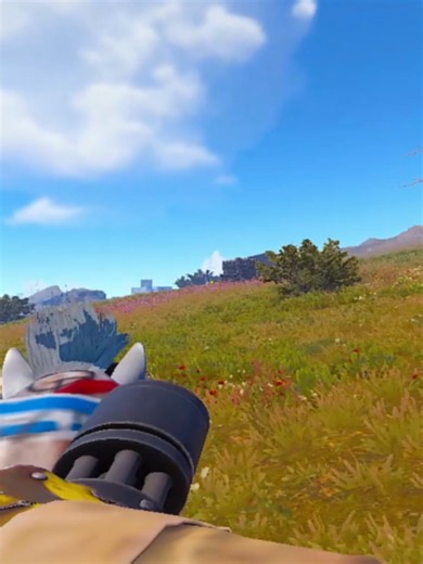 minigun horse is so good #rust #rusttok #rustconsole #rustpc #comikazie