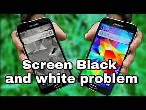 How to remove black and white screen on Android Mobile's | Master world